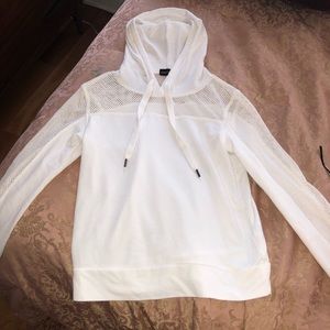 Long sleeve sweatshirt netted